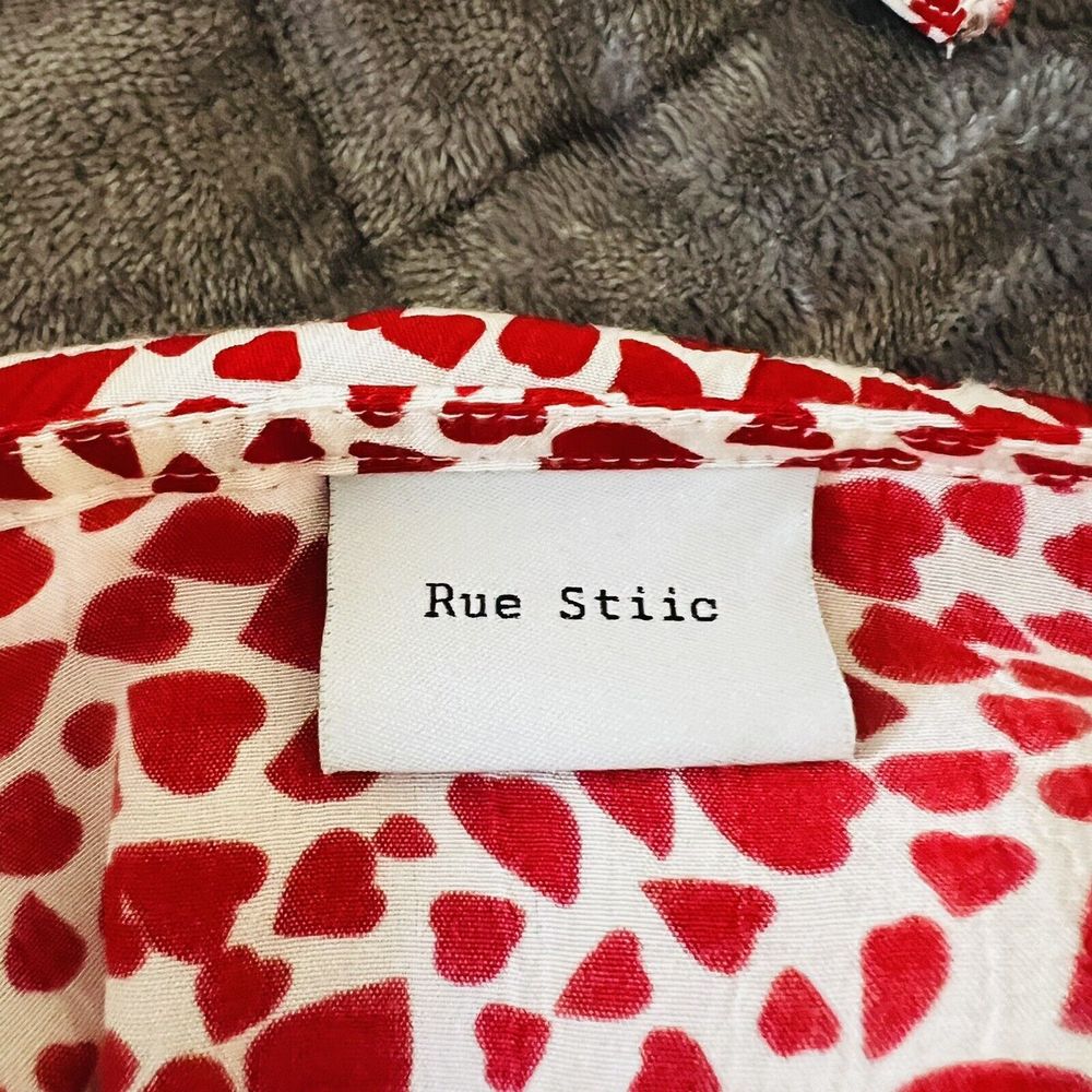 Anthropologie Red and White Mini Dress - Picture 11 of 15